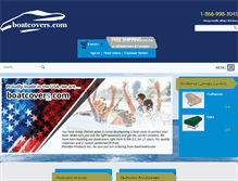 Tablet Screenshot of boatcovers.com